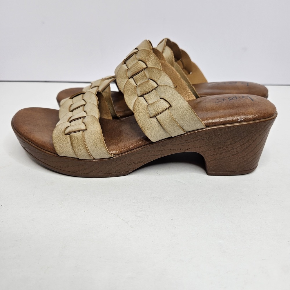 B.O.C. Clog Women's Size 8 Sandals Heel 2" Heel To Toe 9.5"